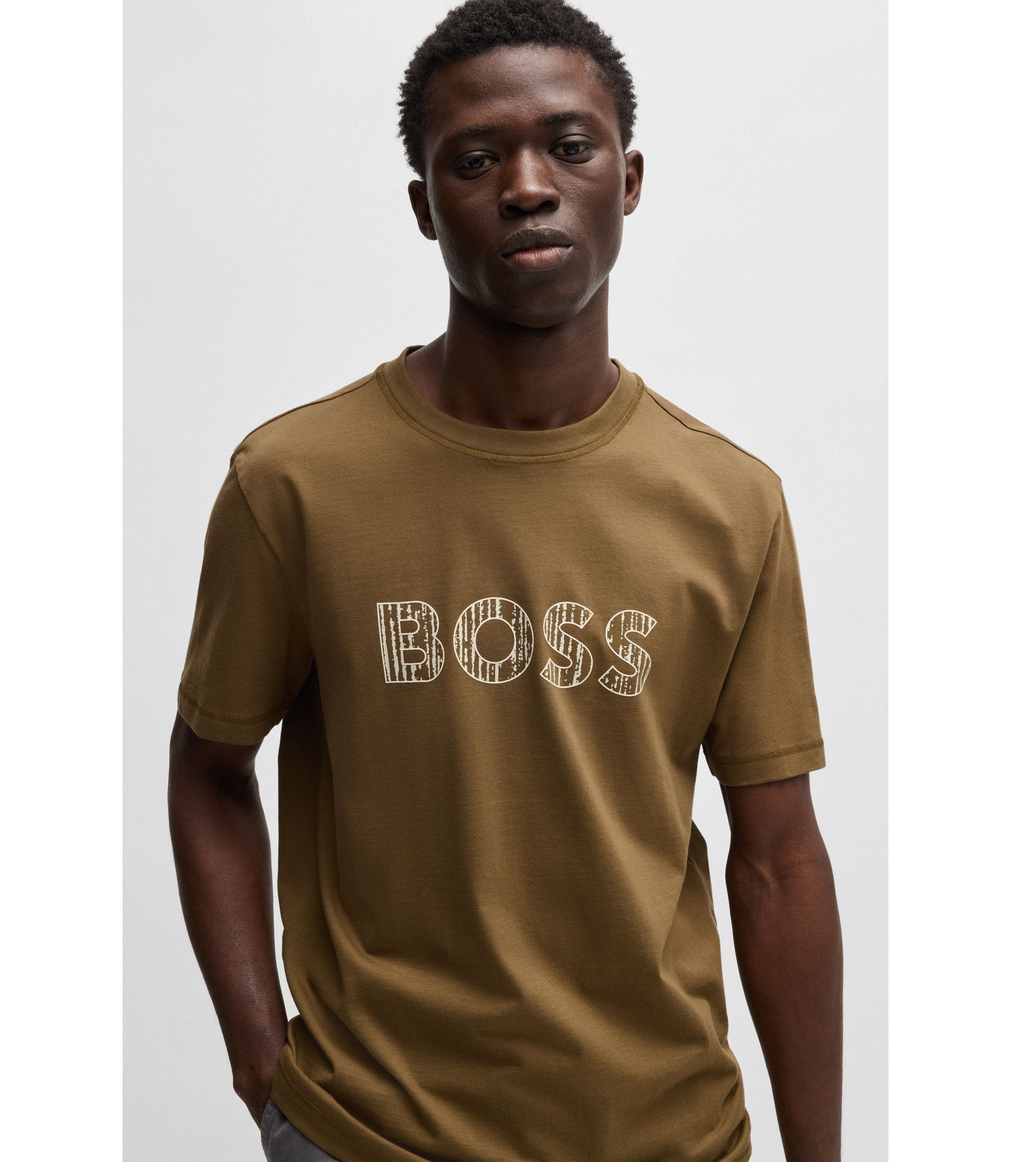 BOSS Hugo Boss トンプソン 70 ロゴ Tシャツ hbna50534923_368_350?wid=1980&