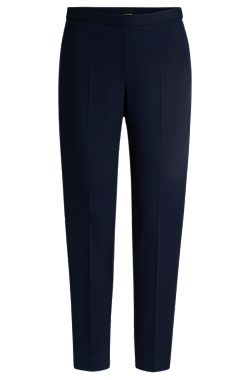 Regular-fit trousers with front crease