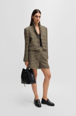 Relaxed-fit shorts tweed