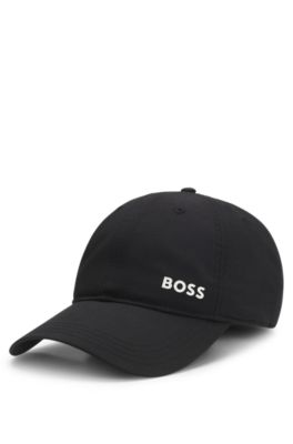 Gorra con logo y protecci&oacute;n UV, Negro