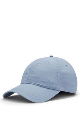 Gorra con logo, Celeste
