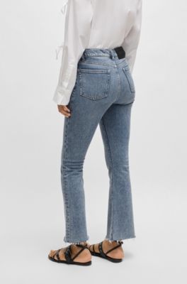 Jean Skinny en denim tr&egrave;s stretch bleu quartz, Bleu