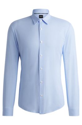 ケイ　“HUGO BOSS” デニムスウェットシャツ　LightBlue HUGO BOSS HUGO BLUE Collection – Elaborate designs | Men