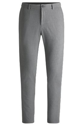 Slim-fit trousers in performance-stretch fabric