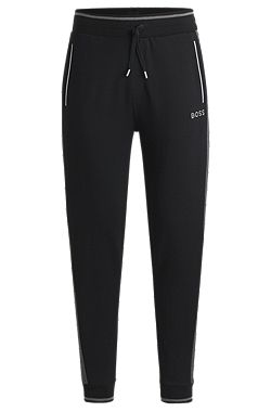 Tracksuit bottoms with contrast piping