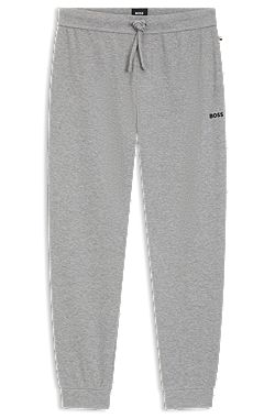 Waffle-structure pyjama bottoms in a cotton blend