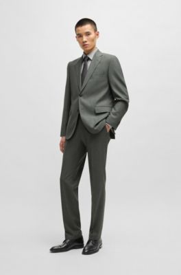 Zapatos Derby de piel con puntera, Negro