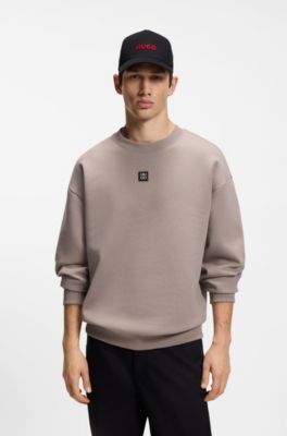 Casquette en twill de coton avec panneaux en mesh, Noir