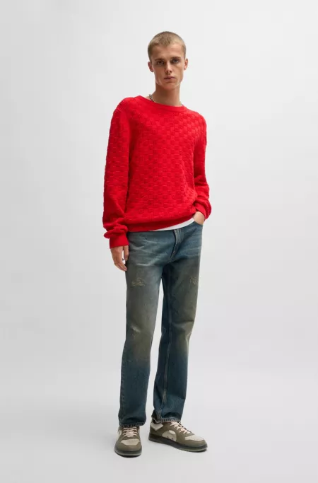 Mixed-material trainers with ripstop and faux suede