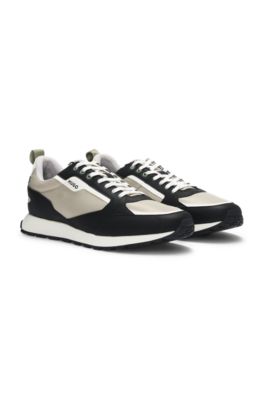 【Hugo Boss】Icelin Runn レザー ミックス スニーカー ♪ Hugo Boss】Icelin Runn レザー ミックス スニーカー ♪ (Hugo
