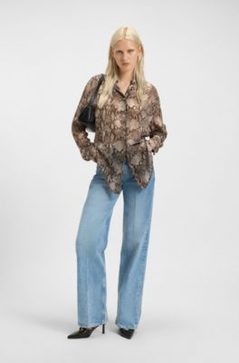 Nappa-leather mules with twin buckled straps , Black