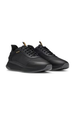 TTNM EVO trainers with ridged outsole, Black