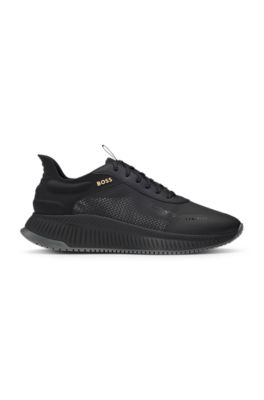 TTNM EVO trainers with ridged outsole, Black