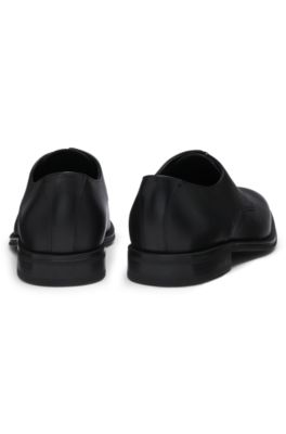 Derbies en cuir, Noir
