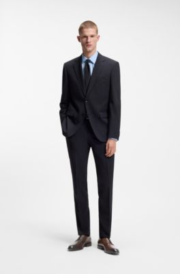 Derbies en cuir confectionn&eacute;es en Italie, Marron fonc&eacute;