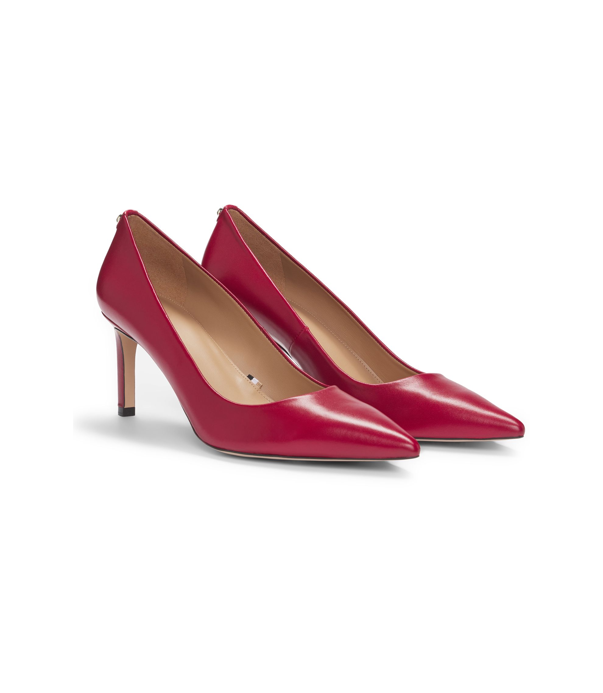 HUGO BOSS ヒューゴボス　赤　エナメルパンプス　サイズ　37 お値引可！ HUGO BOSS ヒューゴボス 赤 エナメルパンプス サイズ 37 お値引可！