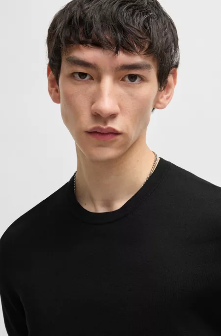 Knit sweater in a regular fit