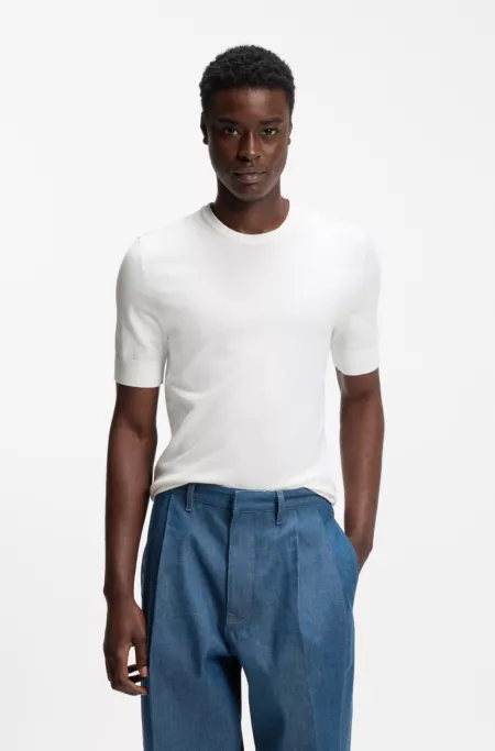 Knit sweater in a regular fit