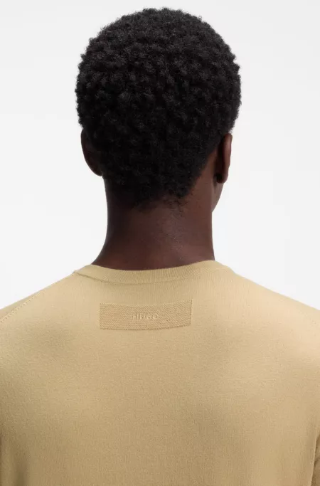 Knit sweater in a regular fit