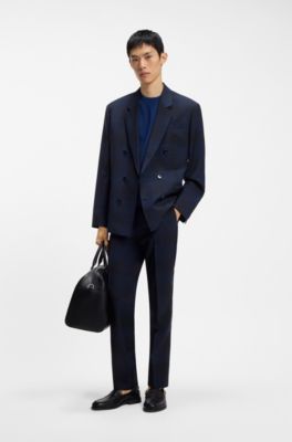 Knit sweater in a regular fit, Light Blue