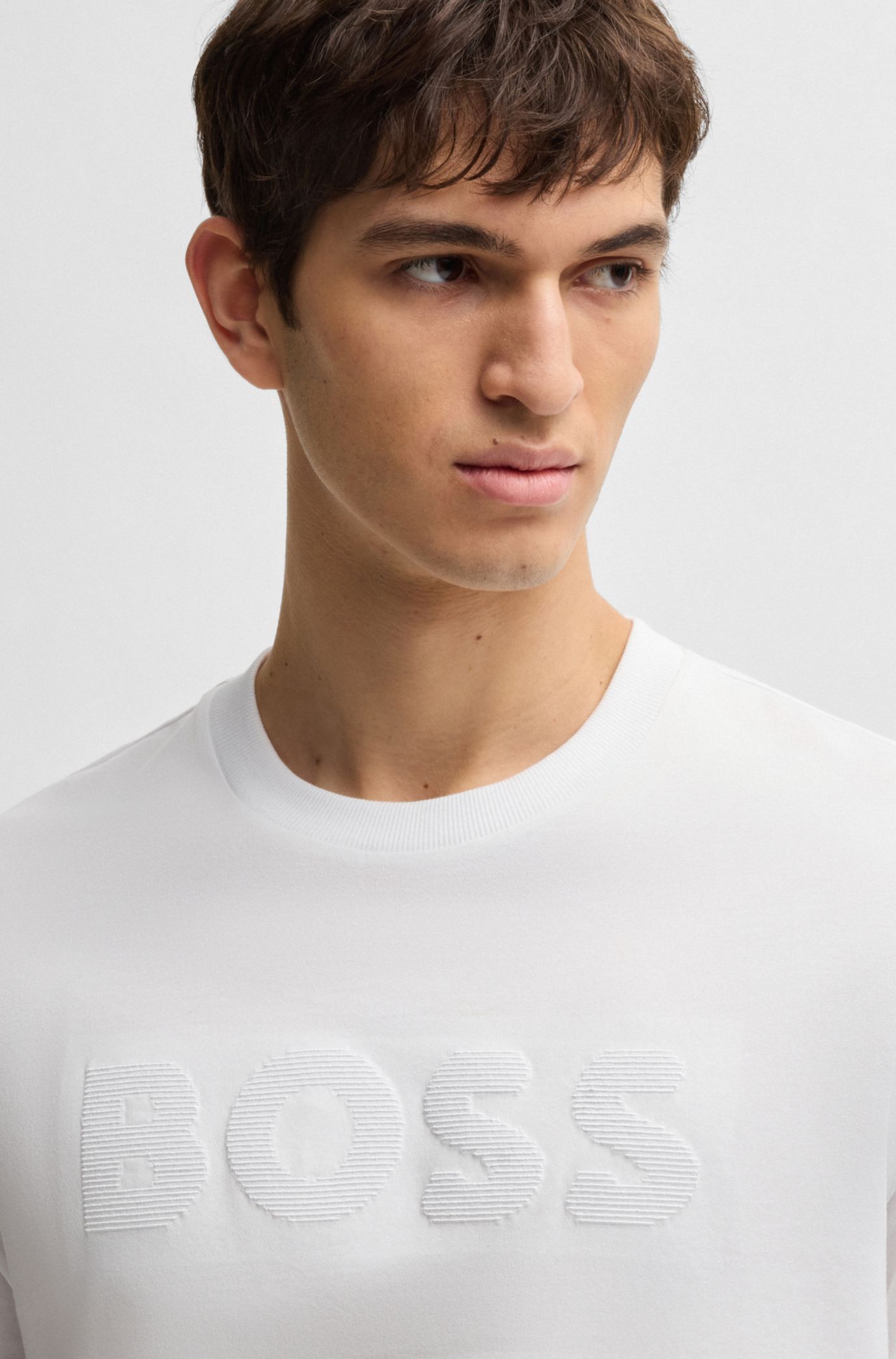 送料込★Hugo Boss★Thompson 10236129 Tシャツ hbna50501097_001_100?$