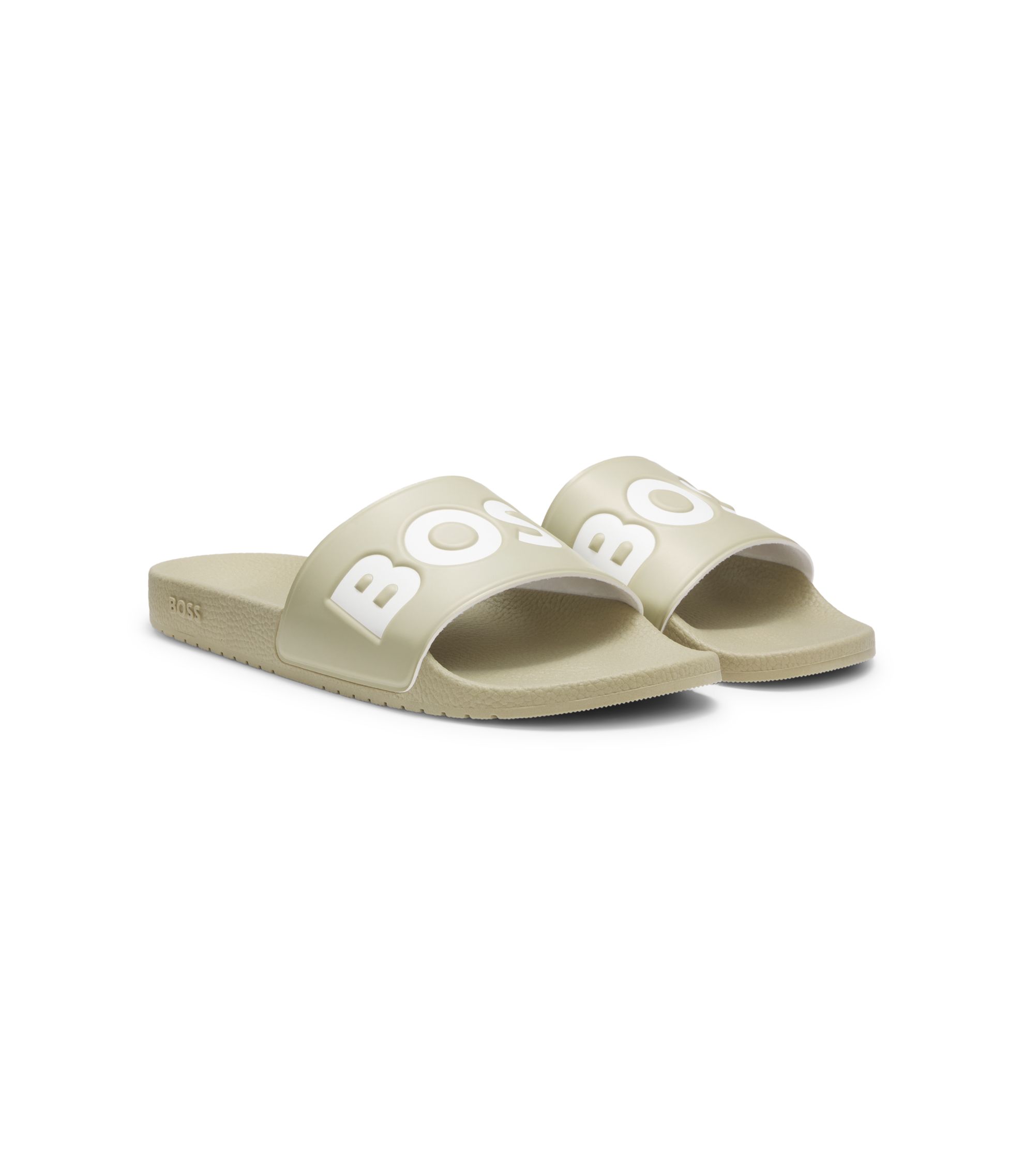 Hugo Boss Slides. Size 11. hugo boss Mens Blue Rubber Slides Sandals Size 11 | eBay main image 2