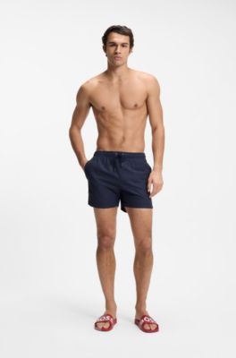 Chanclas fabricadas en Italia con detalle de logo grande, Rojo oscuro