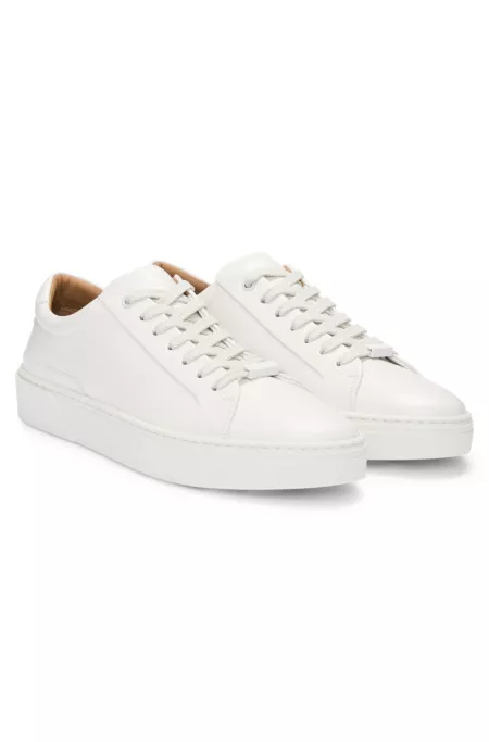 Gary trainers with leather uppers