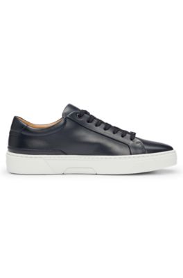Gary deportivas de piel, Azul oscuro