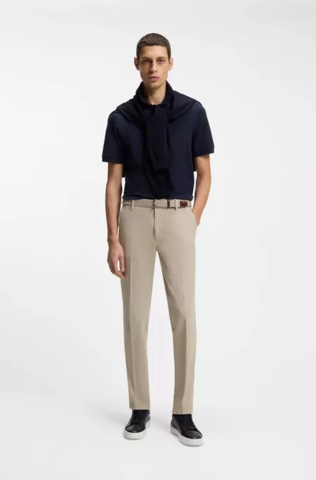 Gary trainers with leather uppers