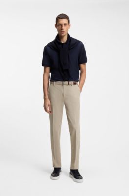 Gary sneakers with leather uppers, Dark Blue