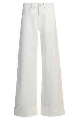 Pantalon Relaxed en twill de coton