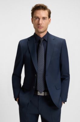 Reversible Italian-leather belt with interchangeable buckles, Black