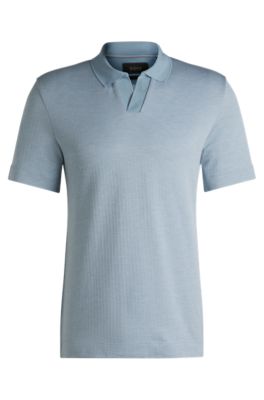 Tシャツ・カットソー Hugo Boss SS25 COTTON POLO (50531229 10269646451) BOSS - Oxford-cotton-piqué polo shirt with logo detail