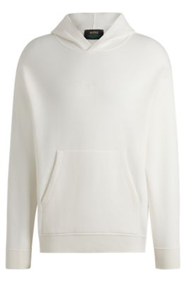 BOSS x ASTON MARTIN twisted-cotton hoodie with logo embroidery