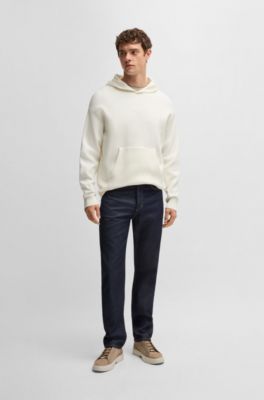 BOSS x ASTON MARTIN twisted-cotton hoodie with logo embroidery