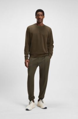 Pantalones de ch&aacute;ndal Porsche x BOSS con detalles de costuras, Verde oscuro