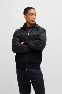 Porsche x BOSS hoodie with two-way zip