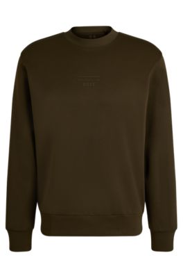 ブランデー BOSS BOSS - Porsche x BOSS relaxed-fit sweatshirt with special