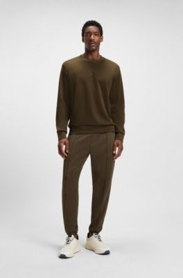 Porsche x BOSS relaxed-fit sweatshirt with special branding