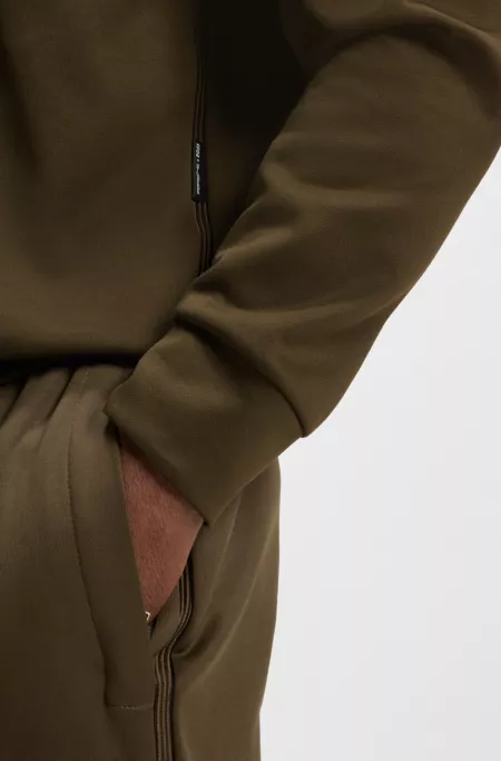 Porsche x BOSS relaxed-fit sweatshirt with special branding