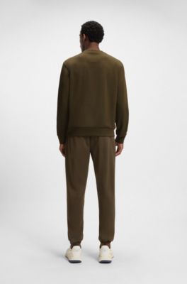 Porsche x BOSS relaxed-fit sweatshirt with special branding