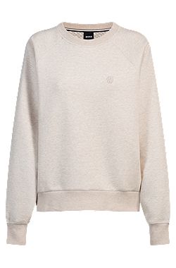 Melange sweatshirt with Double B monogram