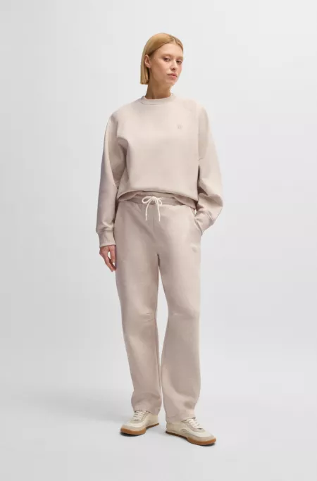 Melange sweatshirt with Double B monogram