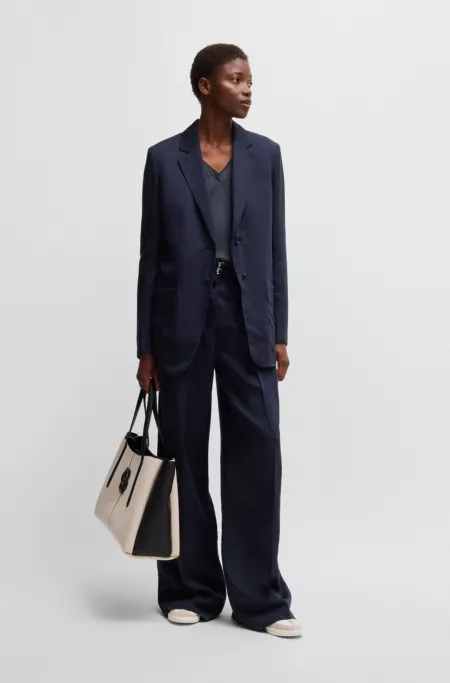 V-neck T-shirt with Double B monogram