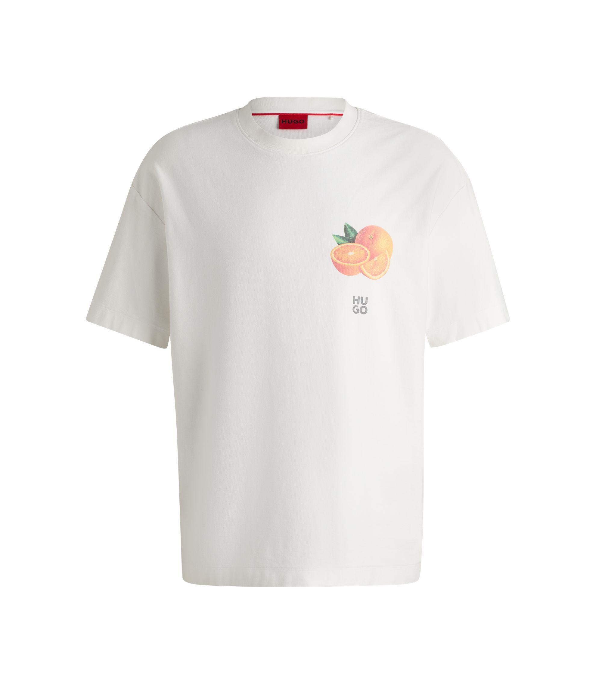 Tシャツ・カットソー HUGO Men T-shirt Natural 50537576 102 hbna50537576_102_100?wid=1980&