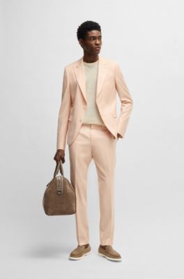 Linen-blend sweatshirt with tipping, White