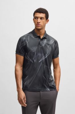 Active Paddy graphic-print polo shirt