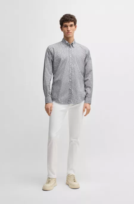 Delaware slim-fit jeans in soft-motion denim