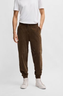 Pantalones de ch&aacute;ndal BOSS SELECTED BY BECKHAM de pana el&aacute;stica, Cal